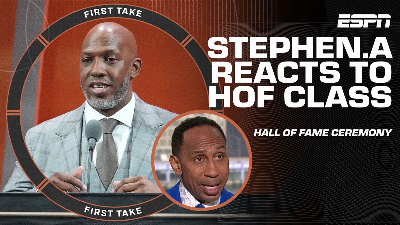 Stephen A. shares his thoughts on the 2024 NBA Hall of Fame Ceremony 👏🏀 | First Take