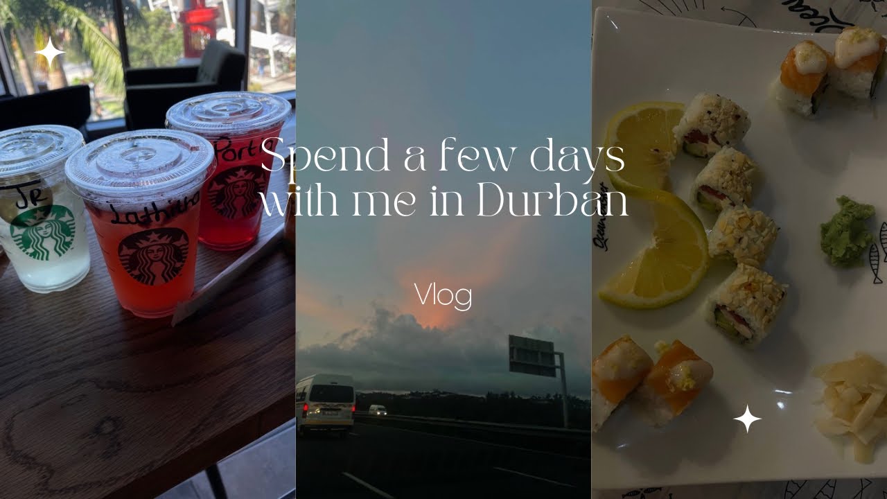 Spend a few days with me in Durban vlog:[shopping, hauls,food,outing]