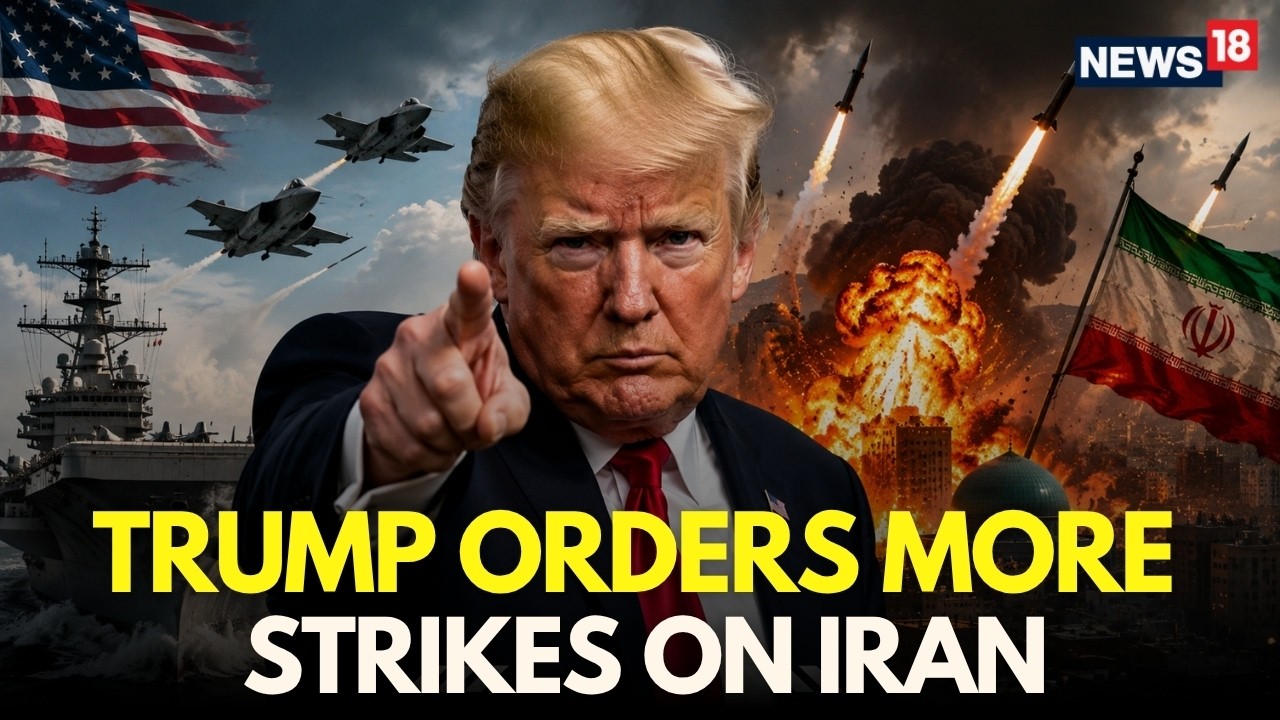 US Iran War LIVE |Trump Orders Large Scale Strikes on Iran After US Soldier Deaths | Iran News |N18G