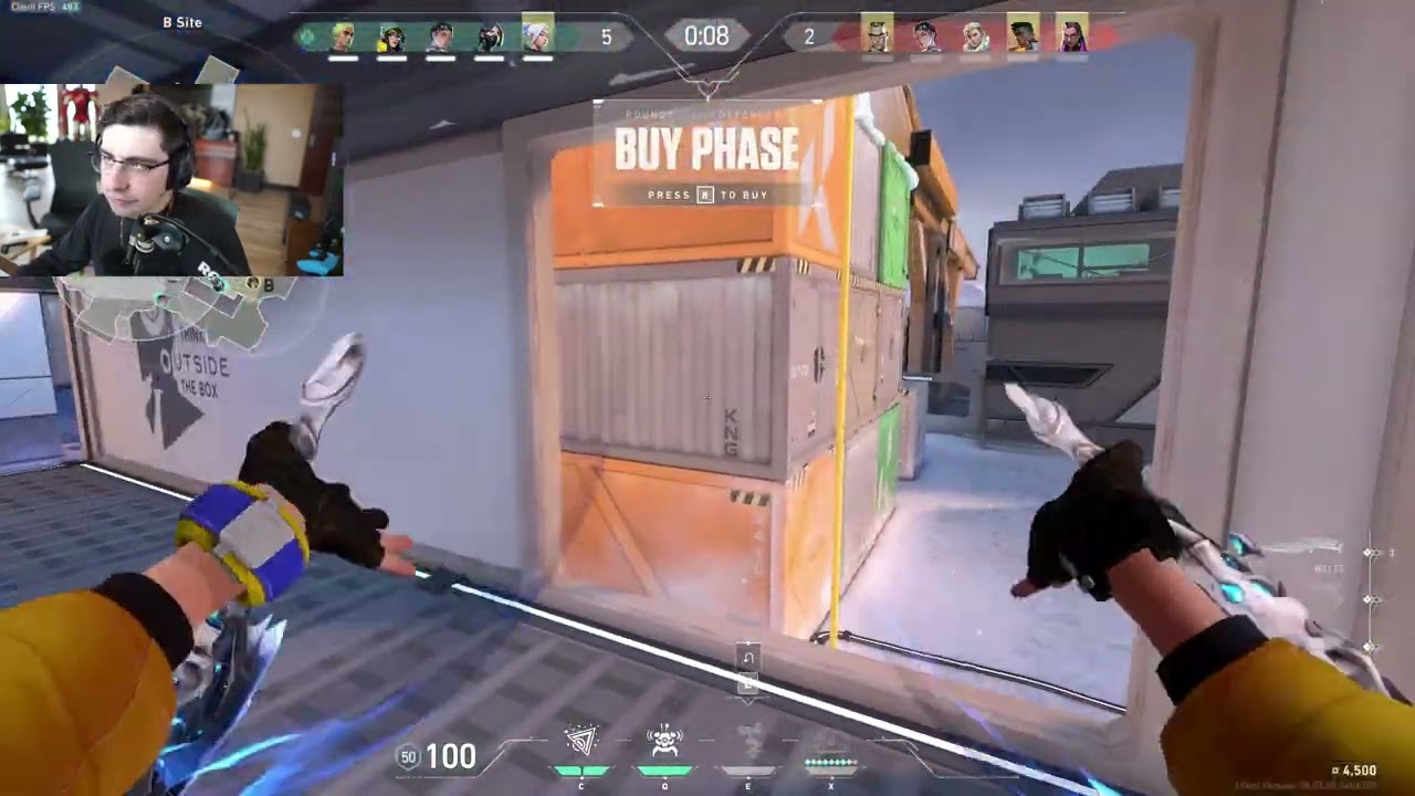 SHROUD - MY INSANE VALORANT AIM IS BACK!【PART 5 RANKED】