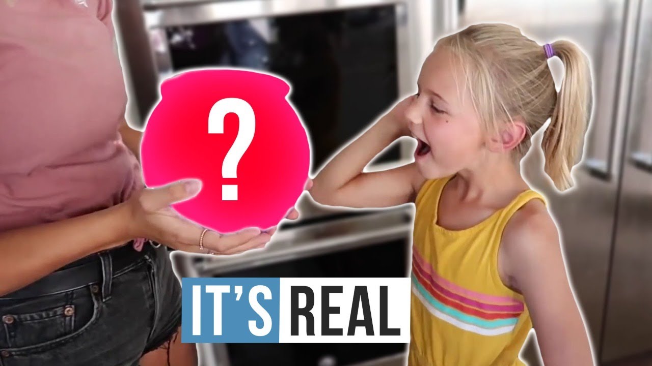 A REAL LIVE PET for her BIRTHDAY | The LeRoys