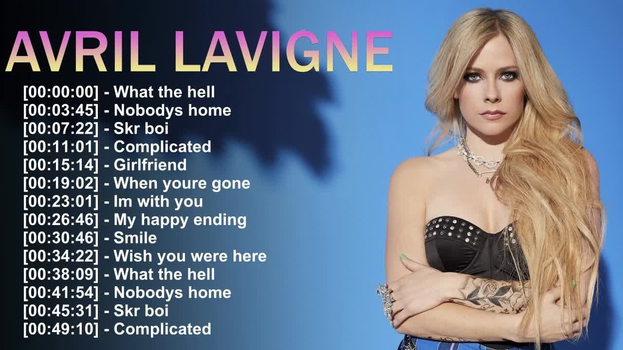 💔 Savril Lavigne – Emo Icon | From “My Happy Ending” to “When You're Gone” 🎵🌧️