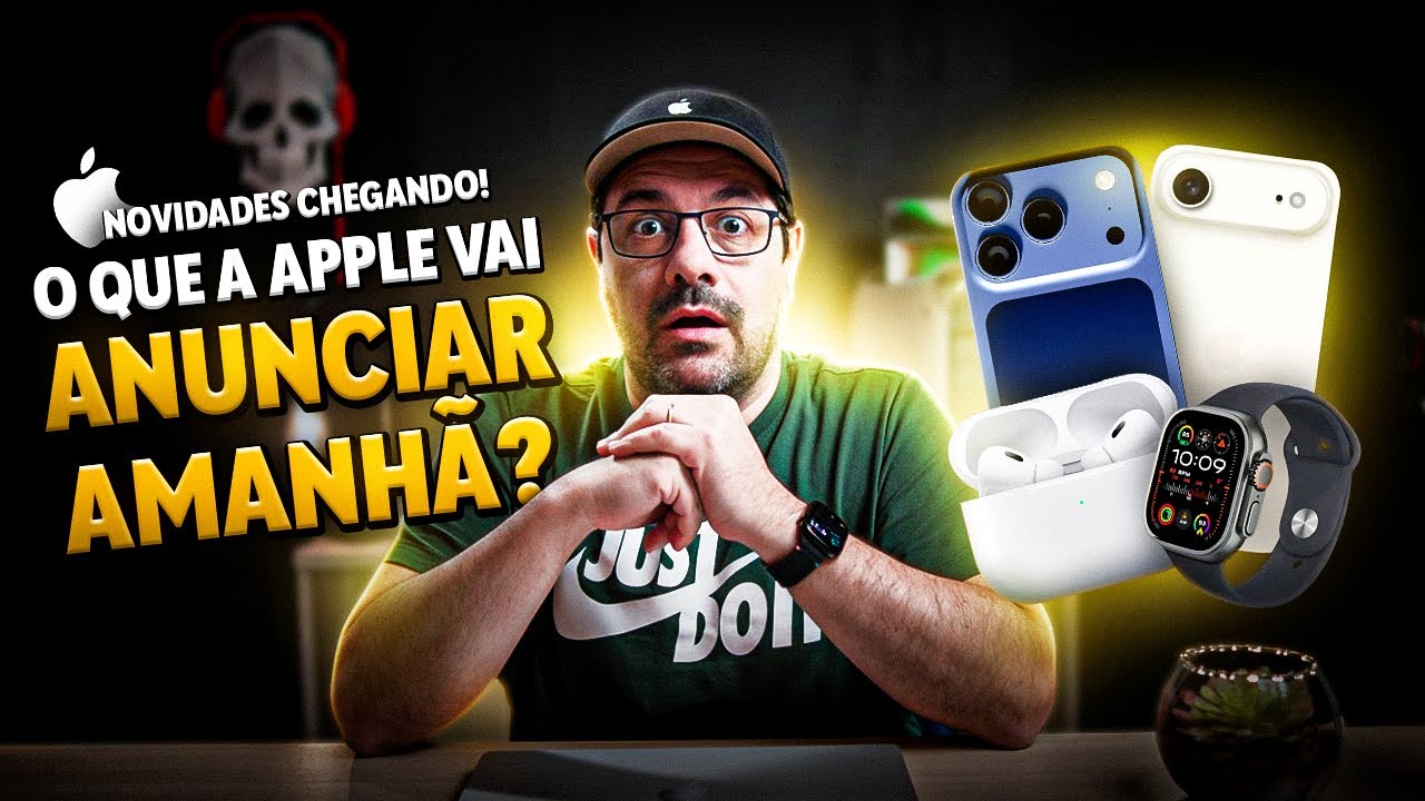 Evento de lançamento do  iPhone 17 | Minhas 5 Apostas Finais para Amanhã!