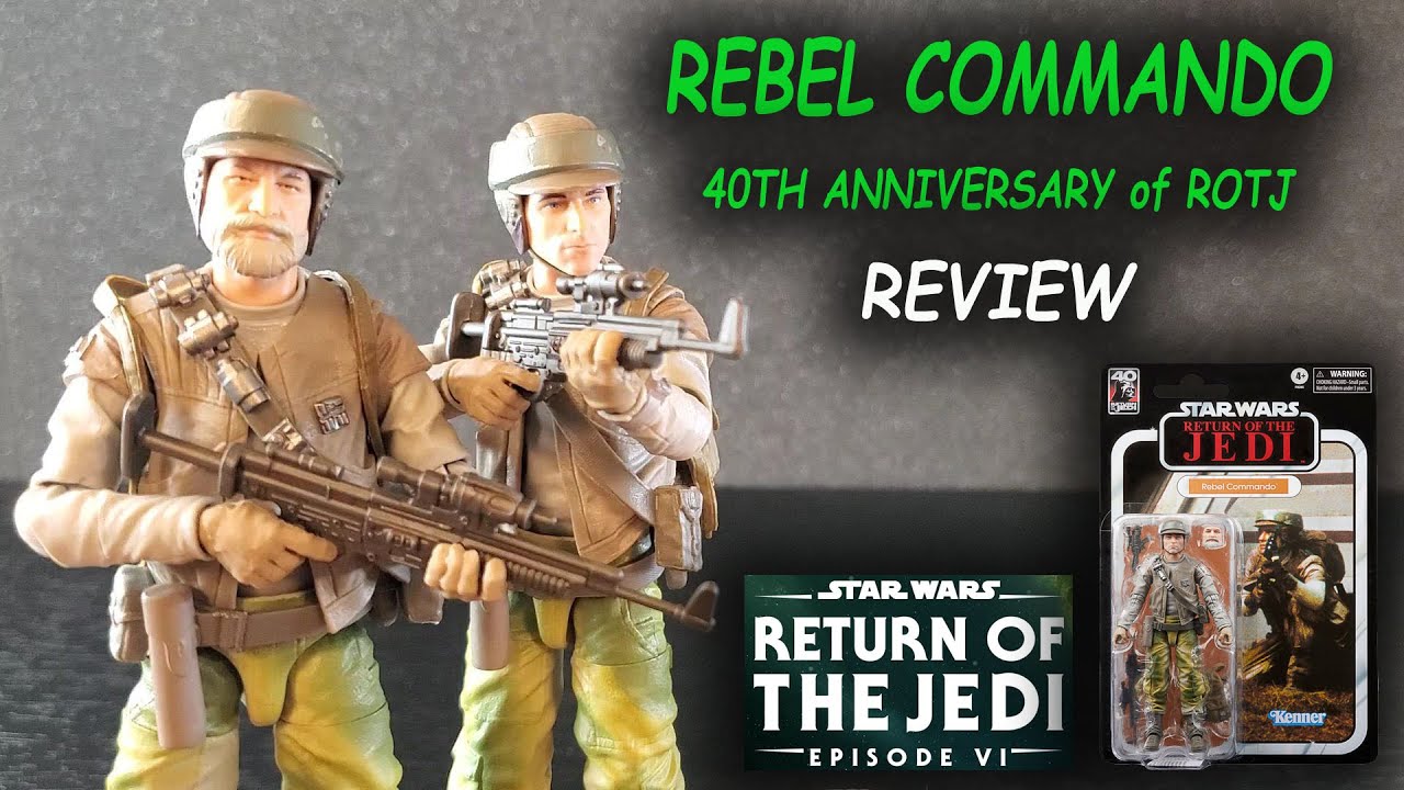 &laquo;Коммандос повстанцев&raquo; (40-летие &laquo;Возвращения джедая&raquo;) &mdash; серия Star Wars Black Series &mdash; ОБЗОР