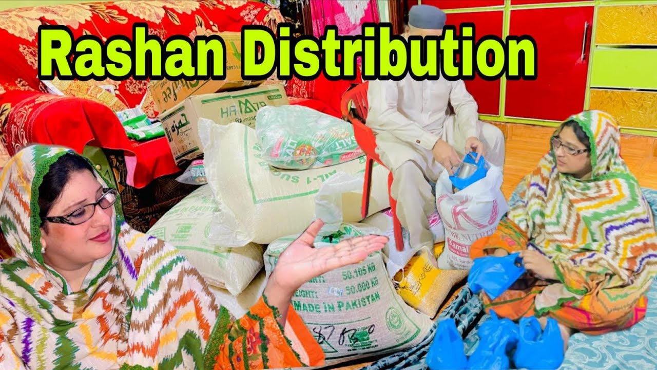 Let’s Pack Rashan for Distribution in Ramadan 😇 | Vlog By @My-Lifestyle-786 