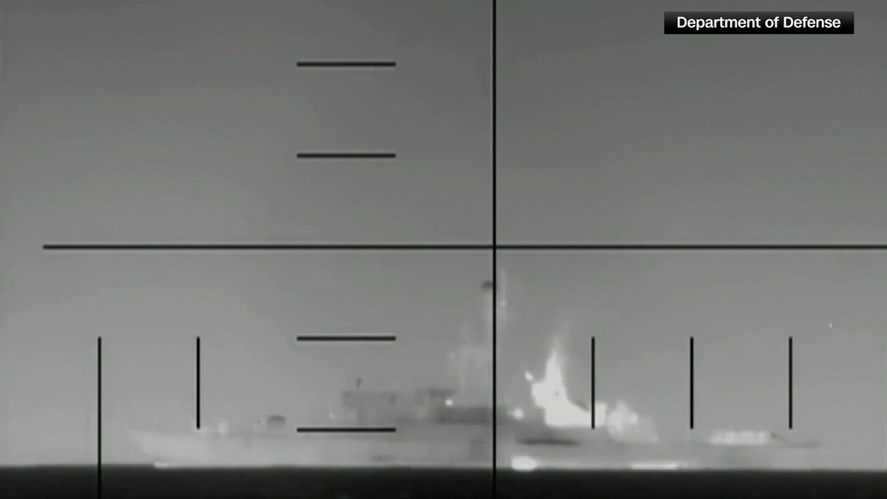 U.S. submarine sinks Iranian warship in escalating conflict