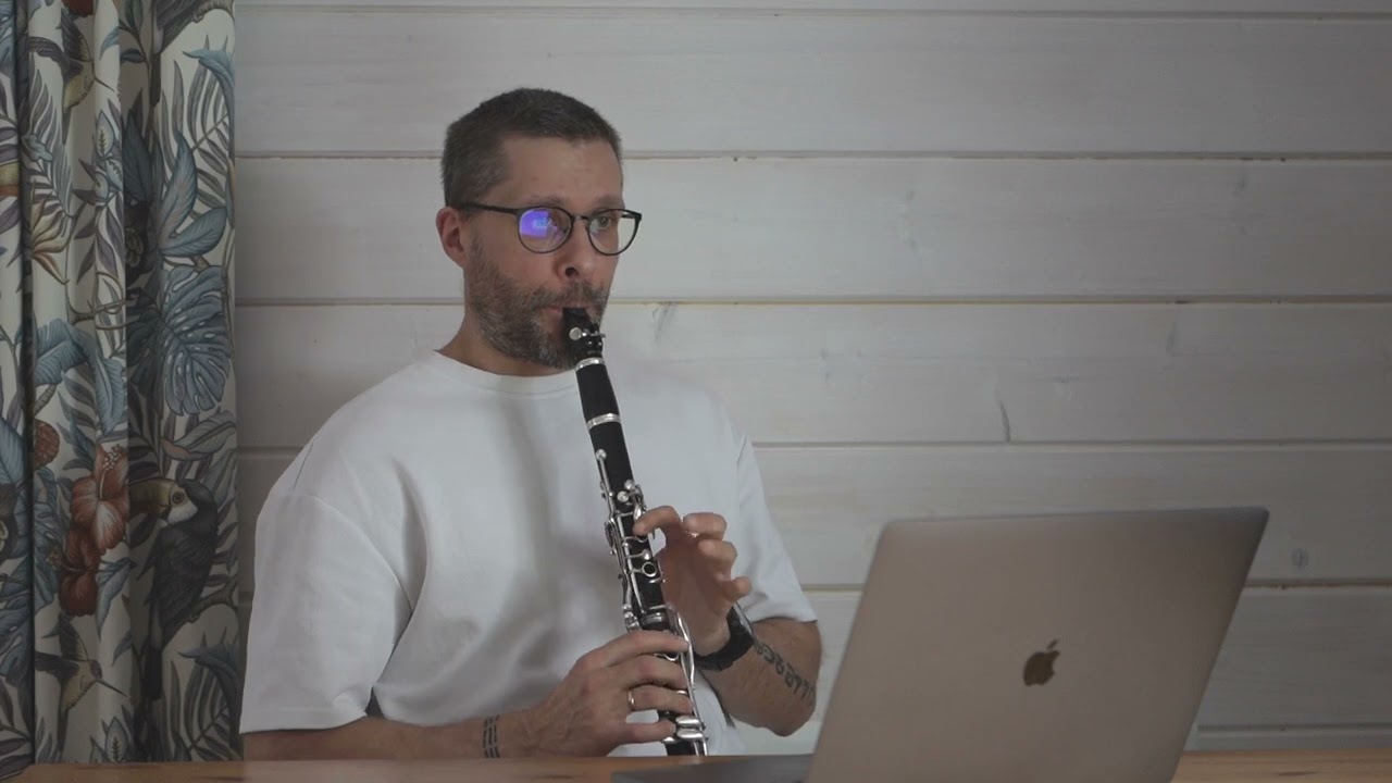 Marin Marais, Prelude en harpegement 2, clarinet