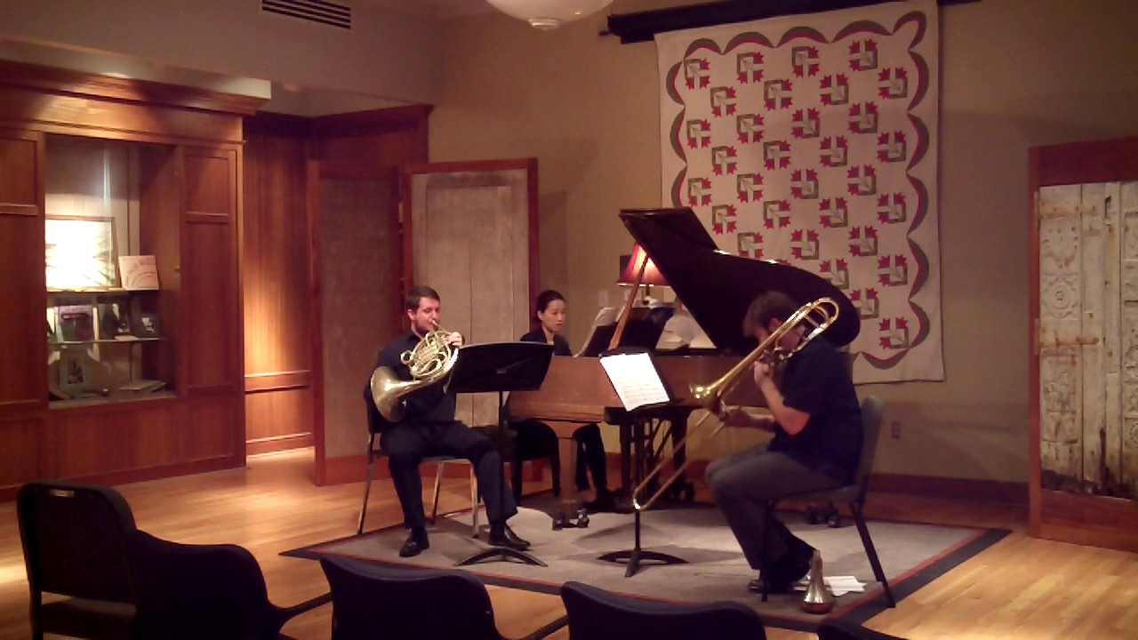 Bruce Stark : Suite for Horn, Trombone, and Piano