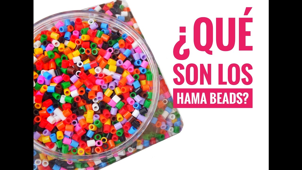 HAMA BEADS-PERLER BEADS Qué son, cómo se usan y material que se necesita
