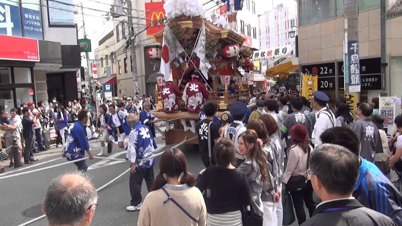 2014年 塚口神社 秋祭り　阪急塚口駅前