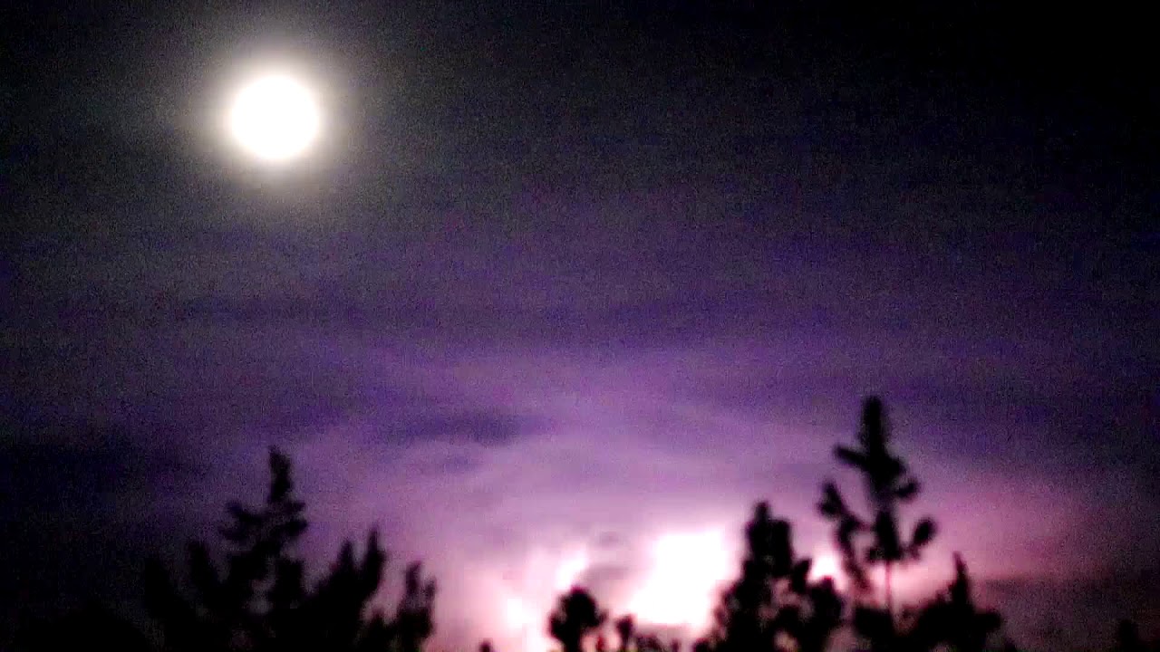 Moon Lightning