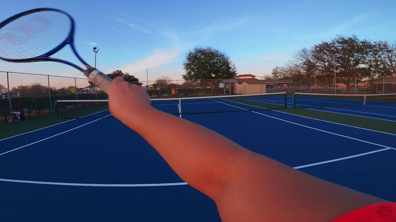 Tennis Practice in 2020 | First Video of the YEAR