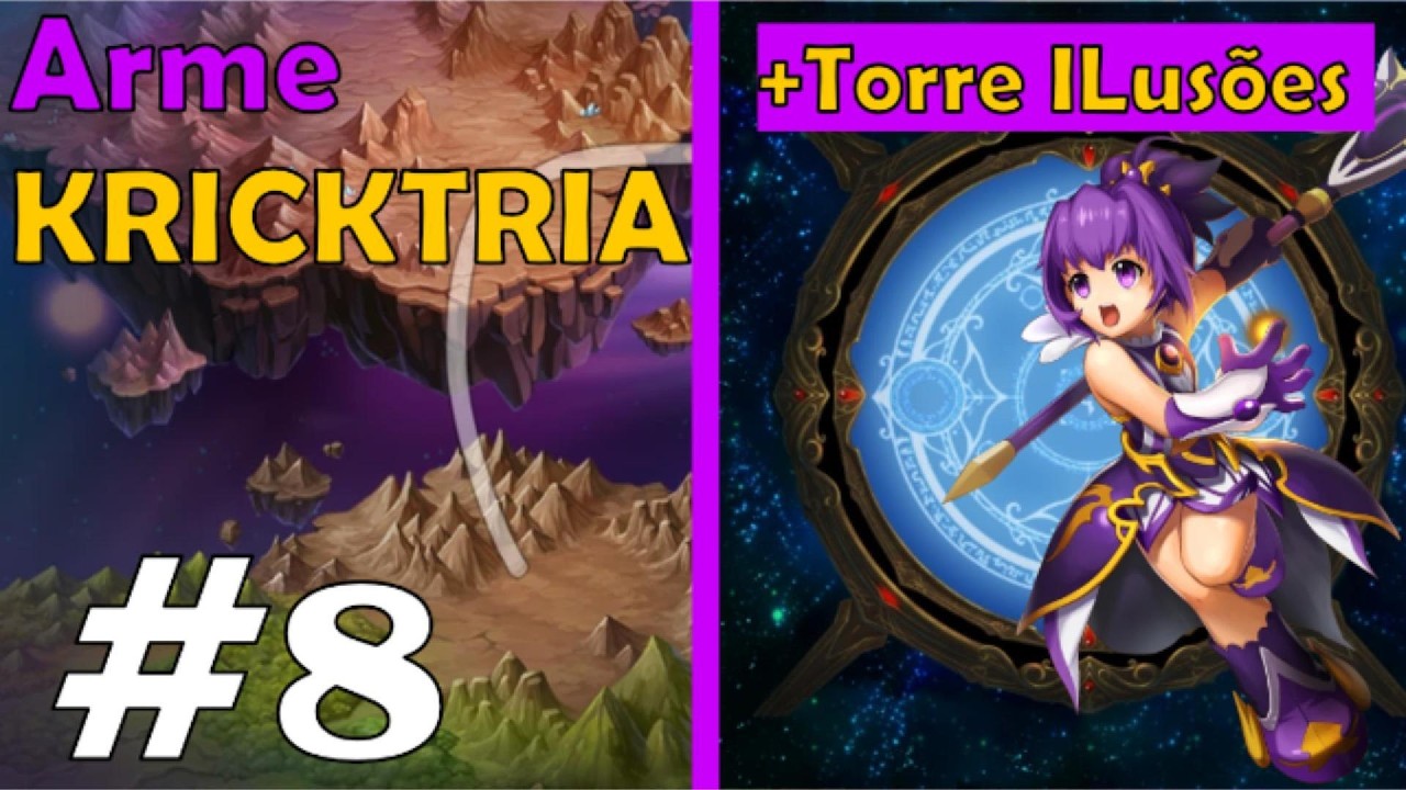 PRIMEIRA VEZ indo KRICTRIA e TORRE ILUSÕES GRAND CHASE 2026 - Evolução da Arme part 8