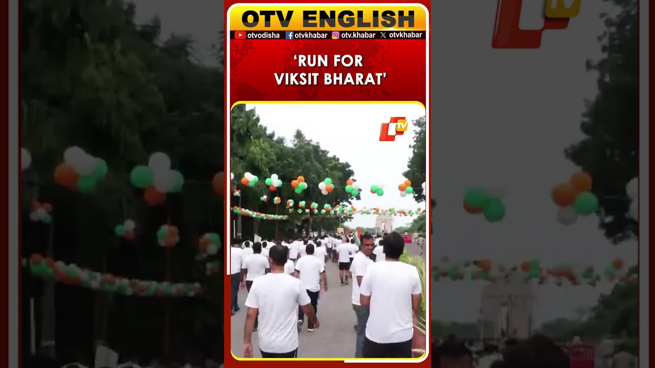 BJP Leader Vijay Goel Flags Off &lsquo;Run For Viksit Bharat&rsquo; On PM Modi's Birthday | Delhi