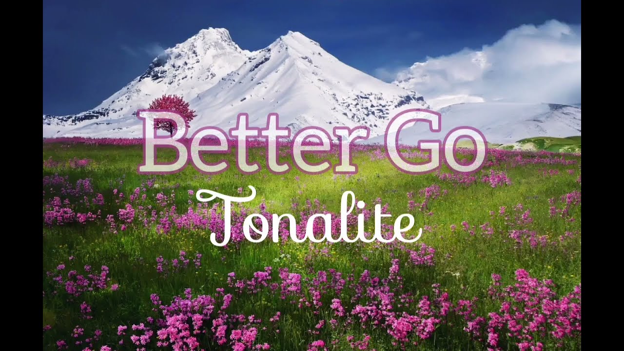 Better Go by Tonalite (video Lyrics)