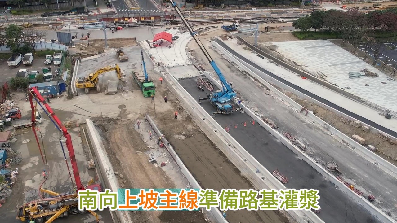 2026.03.19 淡江大橋 淡水端靜靜地 天氣有些變化 各項施工進度繼續更新 4K