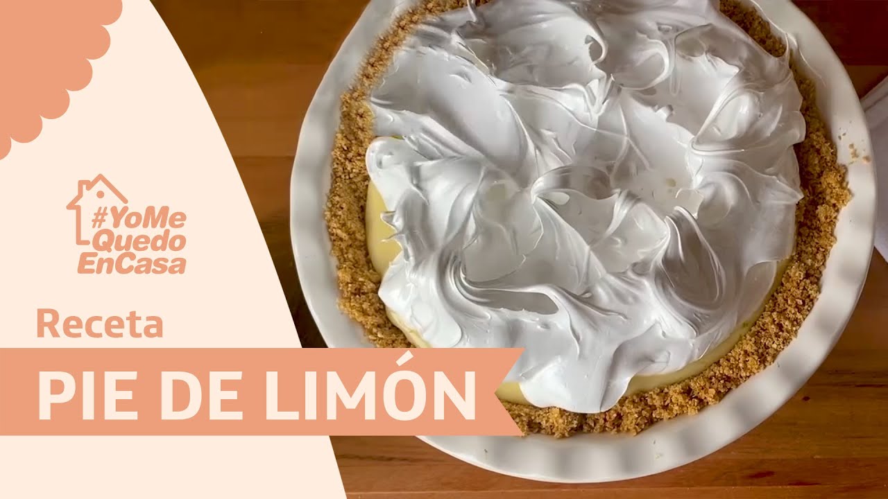 #QuédateEnCasa | Receta Pie de limón | Ximena en casa