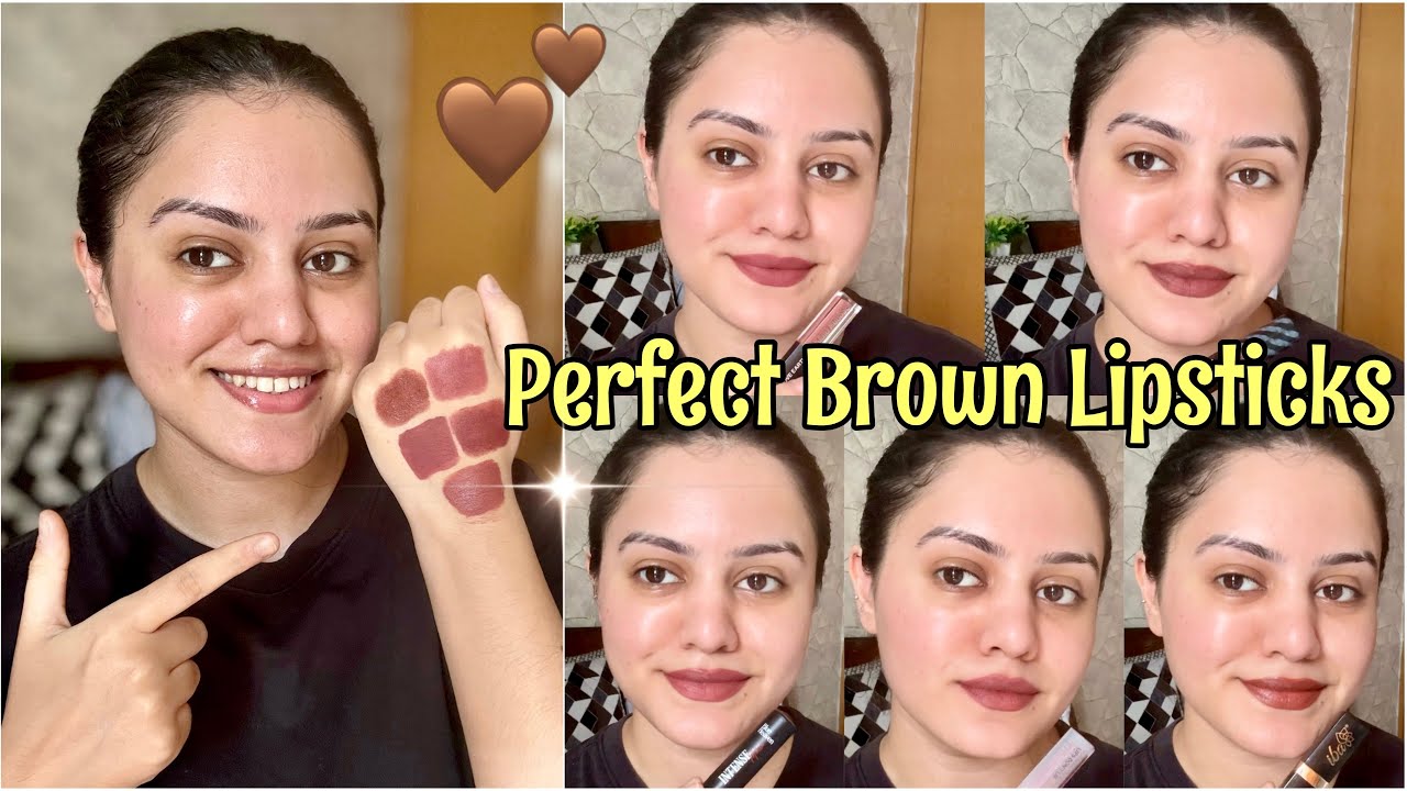 Best Chocolate Brown Lipsticks for All Skin Tones ✨ Affordable & Under Budget 🤎 Kp Styles