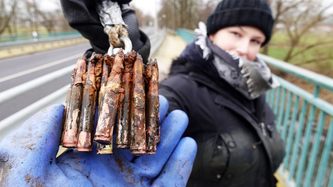 Haben wir einen MG KASTEN geangelt?! | Fische gerettet! - Magnetfischen