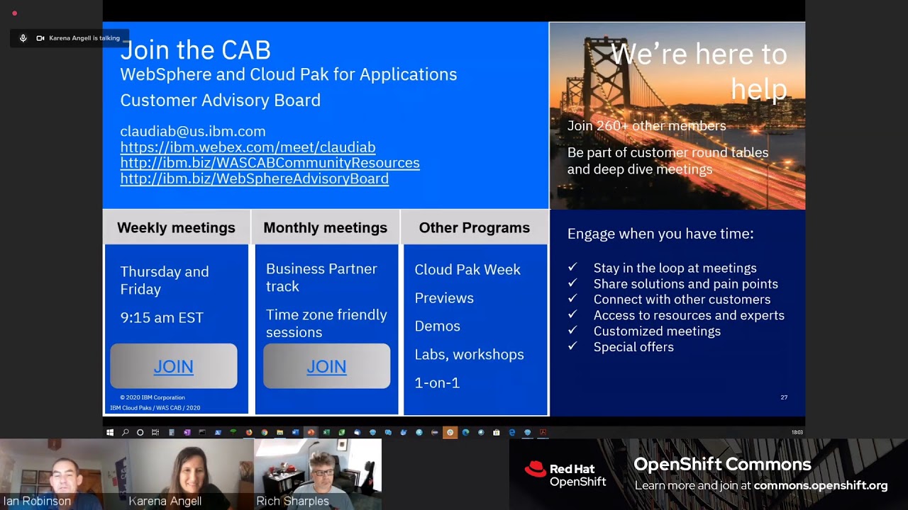 OCB: Counting on the Cloud: Cloud Native Transactions and IBM Cloud Pak® for Applications