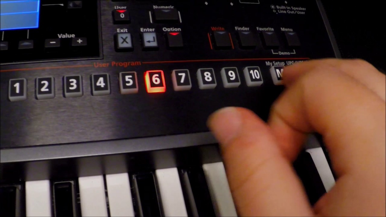 Roland E-A7 / USB Sound Set Kullanım Detayları