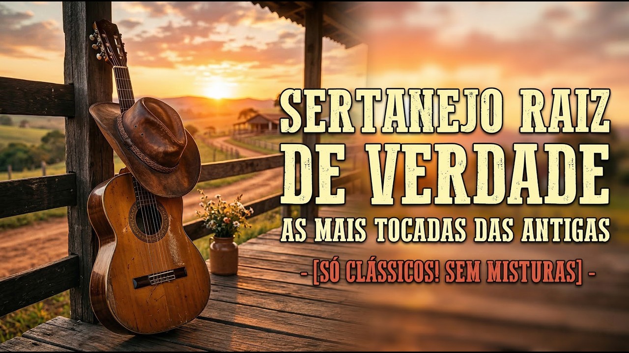 SERTANEJO RAIZ DE VERDADE - AS MAIS TOCADAS DAS ANTIGAS