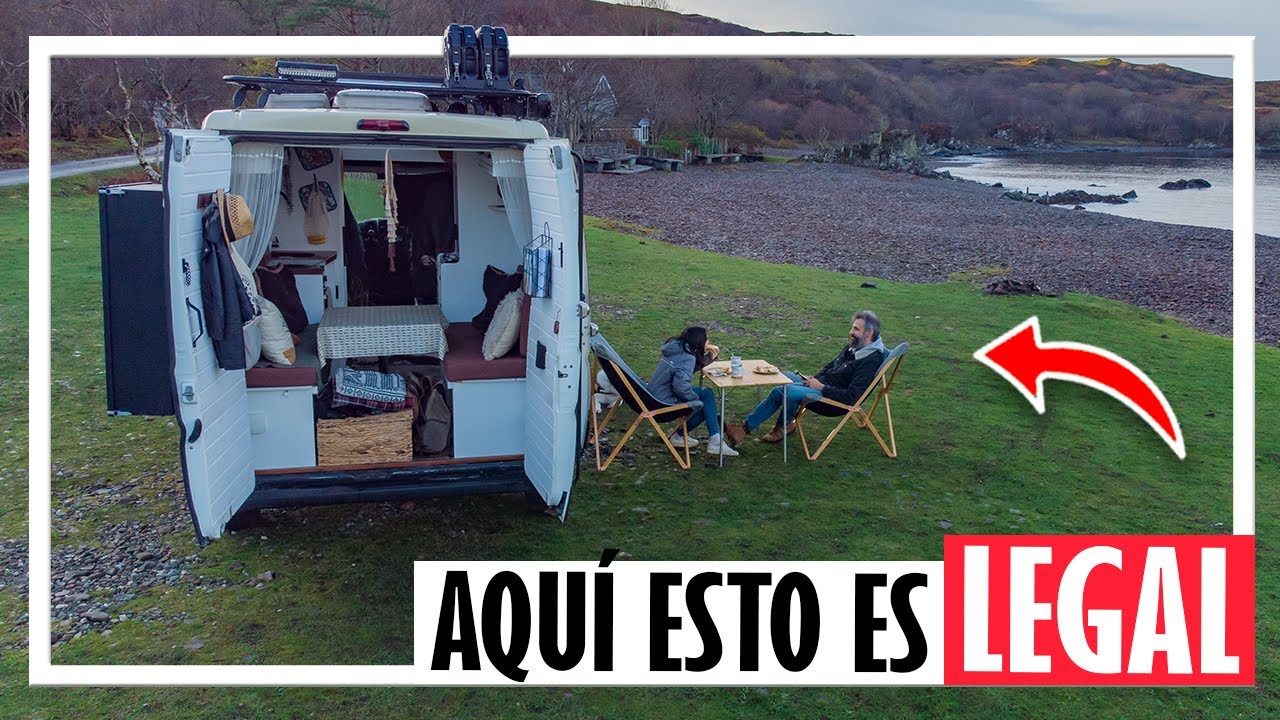 👉 El país que permite hacer DE TODO a los que viajan en Furgoneta o Autocaravana [Escocia en camper]