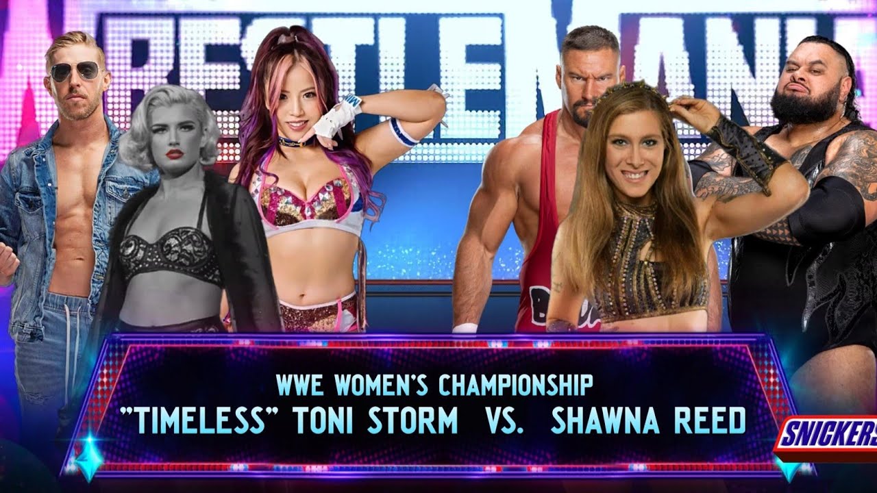 Toni Storm vs. Shawna Reed | WrestleMania | WWE 2K25 Universe #ps5