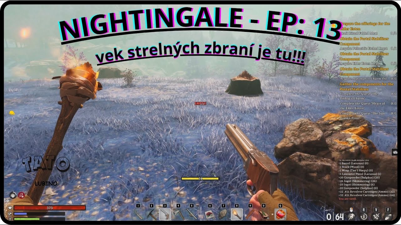NIGHTINGALE - Epizóda 13 - vek strelných zbraní je tu