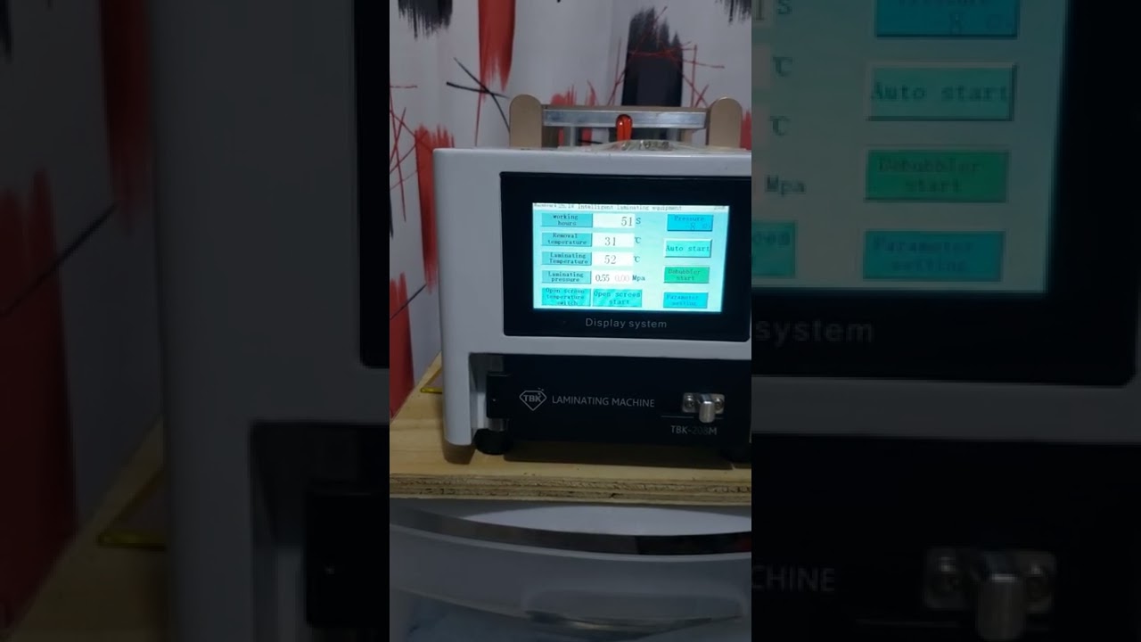 TBK 208M OCA Machine issue