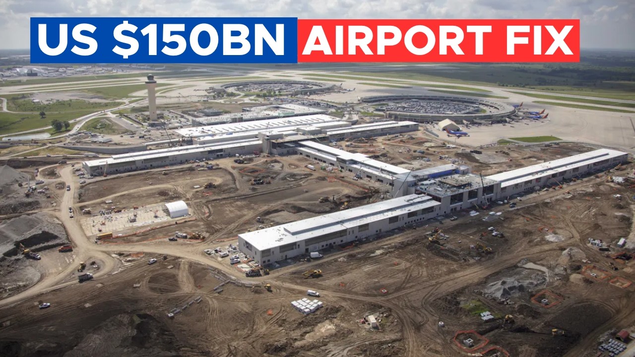 Inside the $150 Billion Plan to Fix Major US Airports