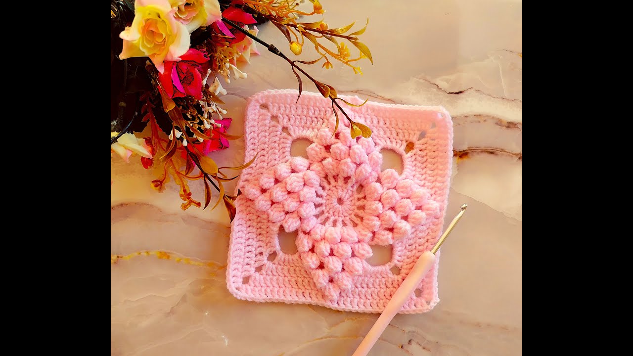 HEKLANI KVADRAT 11/CROCHET GRANNY SQUARE
