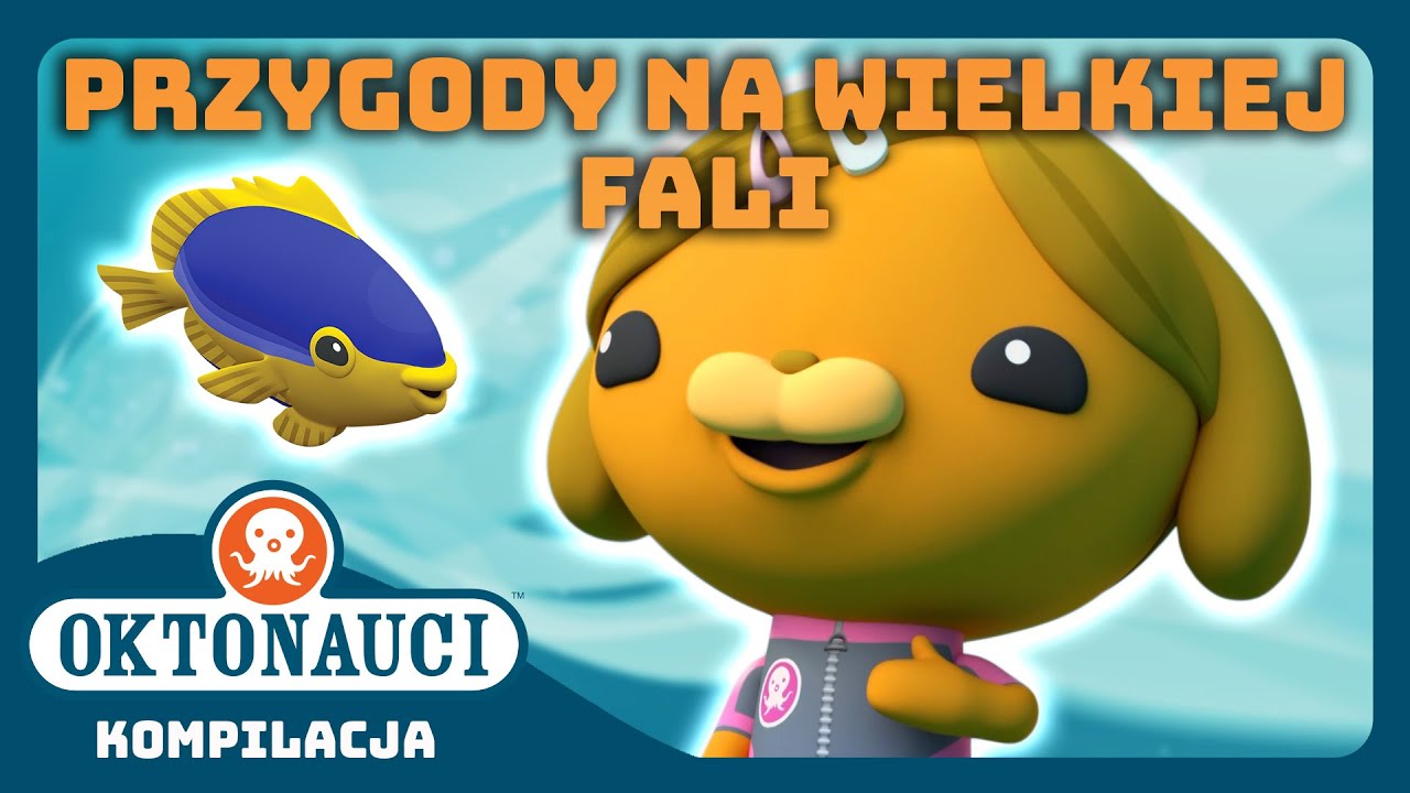 Oktonauci - ☀️ Przygody na wielkiej fali 🌊 | Kompilacja | Całe odcinki