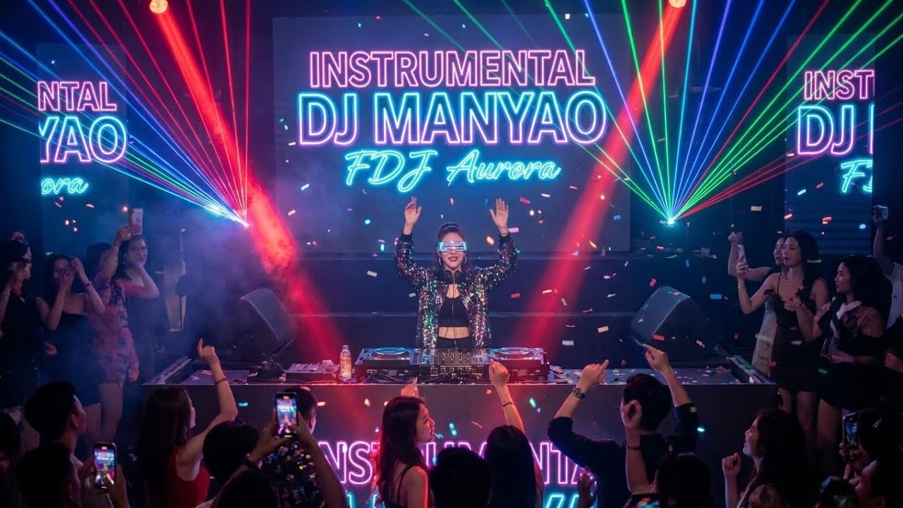 DJ Manyao Instrumental. 中文电音 Party Mix. Nonstop Bass for Night Drive.