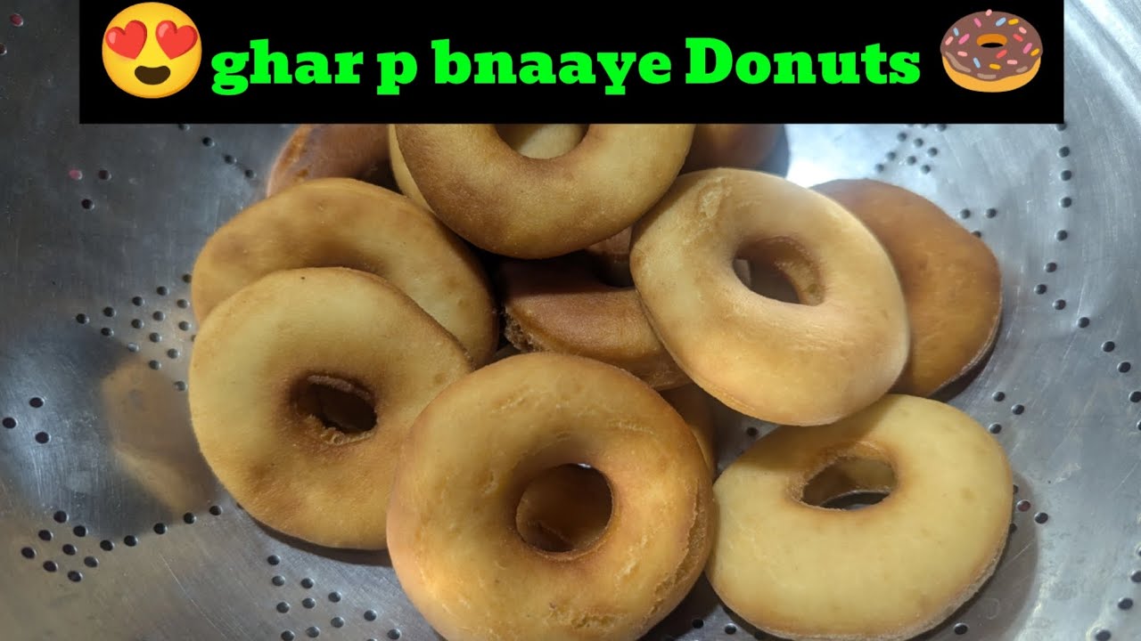 Ghar pr buny doughnuts 🍩