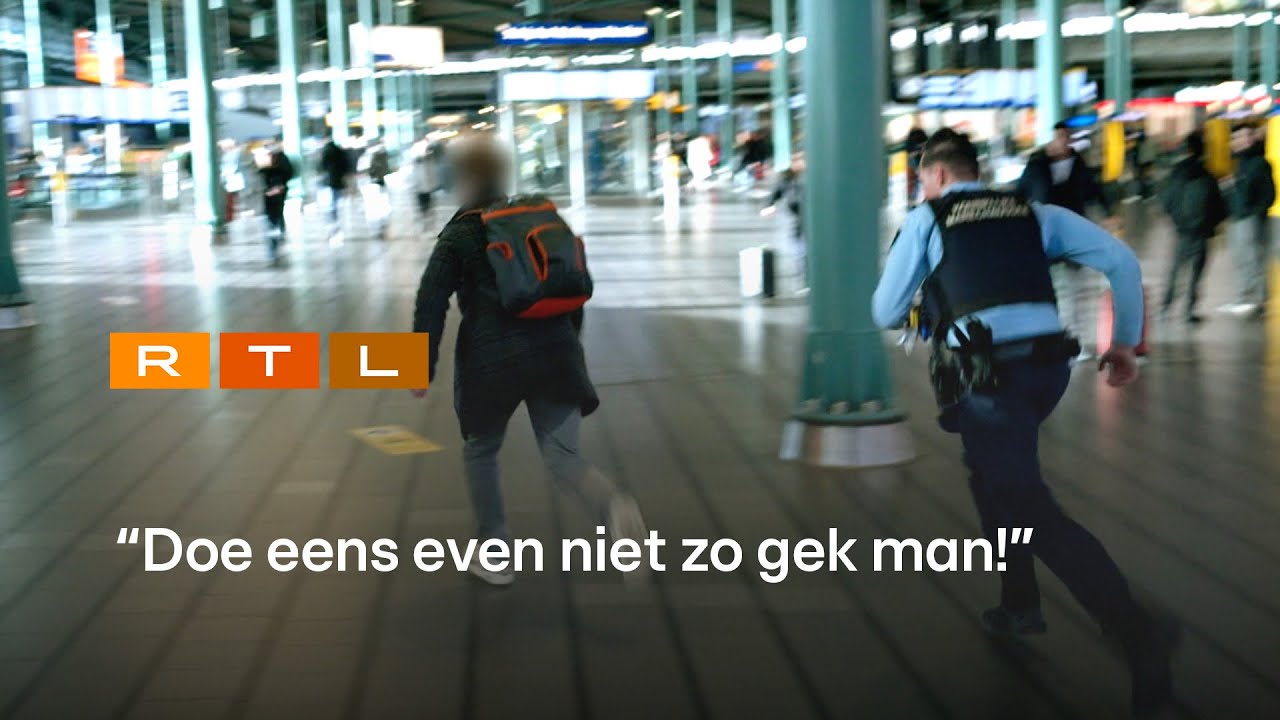 Jongen (19) slaat op de vlucht voor Marechaussee onderweg naar afkickkliniek | Schiphol Airport