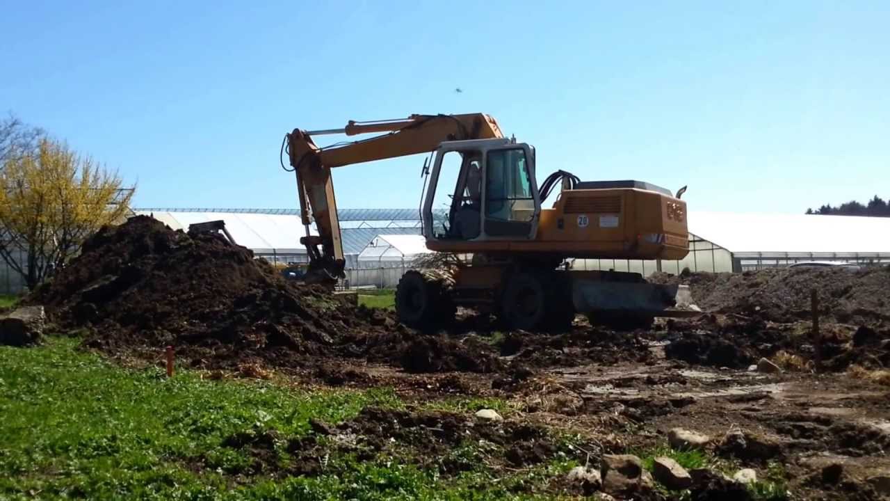 Sachen gibt's: Bagger Liebherr 912