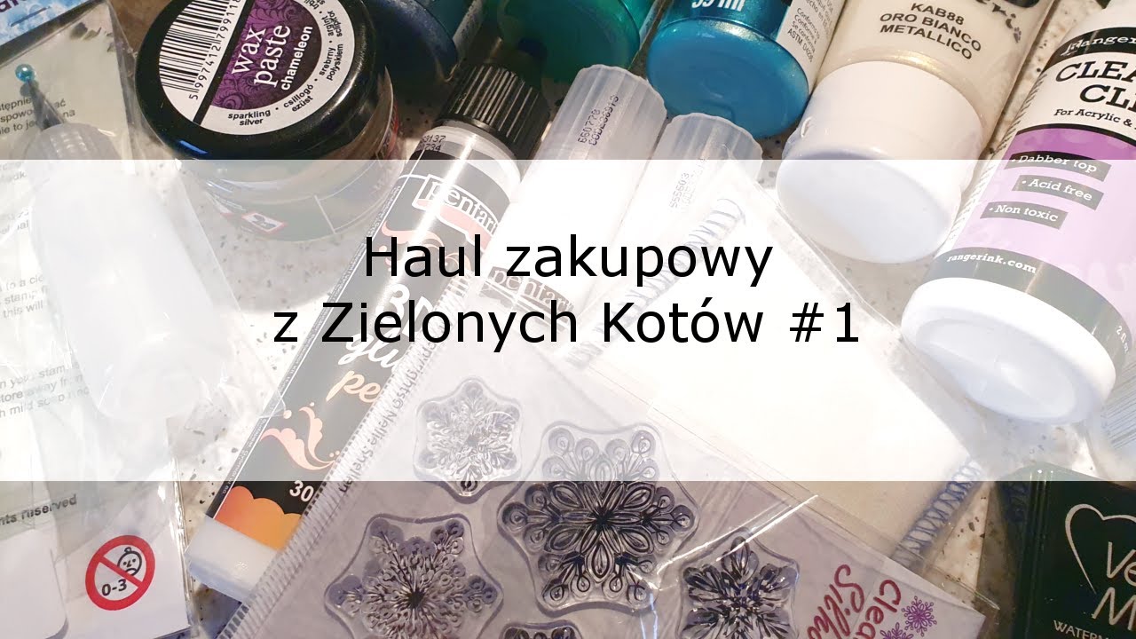 Haul zakupowy z Zielonych Kotów #1 | Shopping haul from Zielone Koty #1