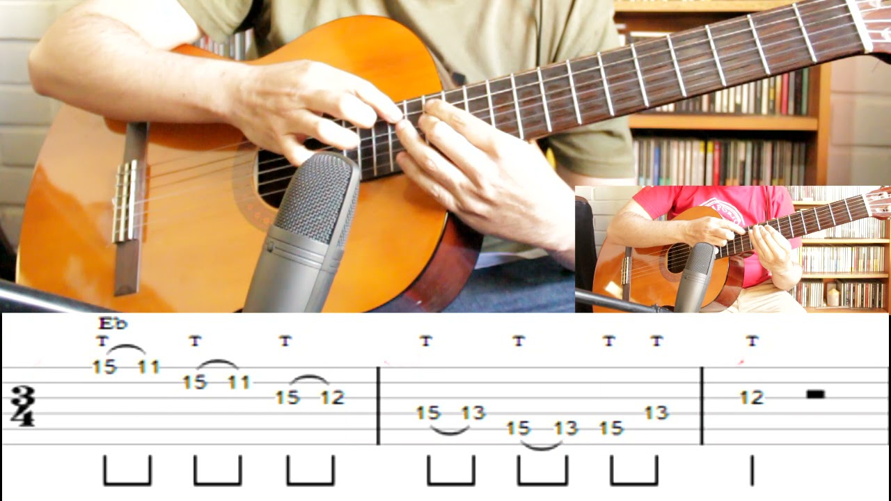 Palmenia Pizarro - Cariño Malo (Tutorial 2 Guitarras + Tab en la descripcion)