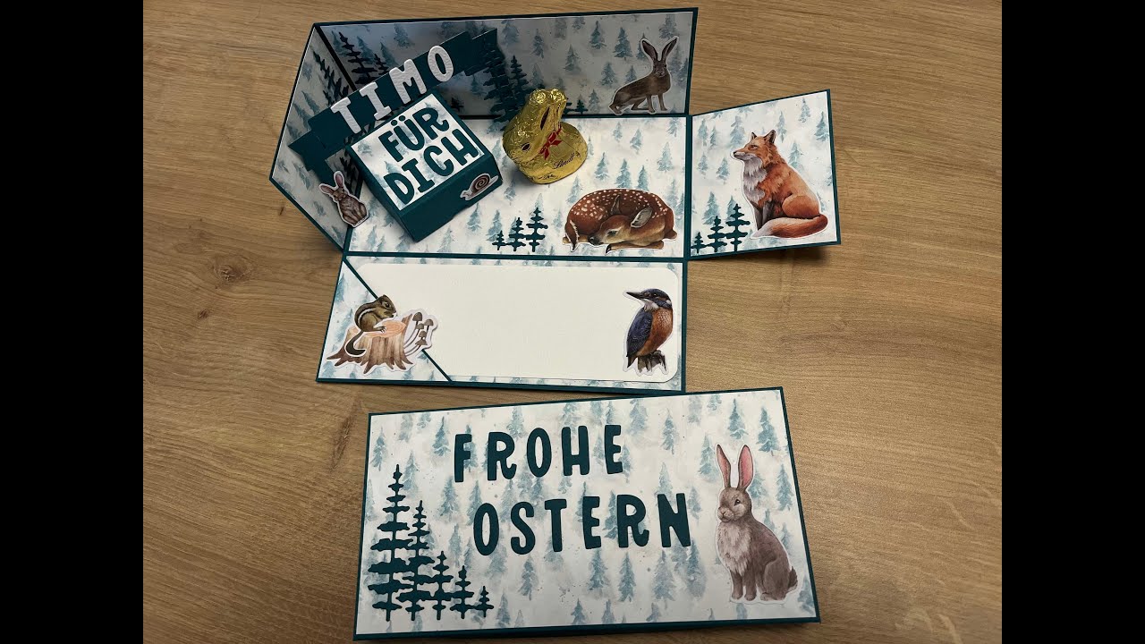 🐰 #Expolsionsbox für Jungen #Osterexplosionsbox #Ostergeschenk #Osterbox 🐰