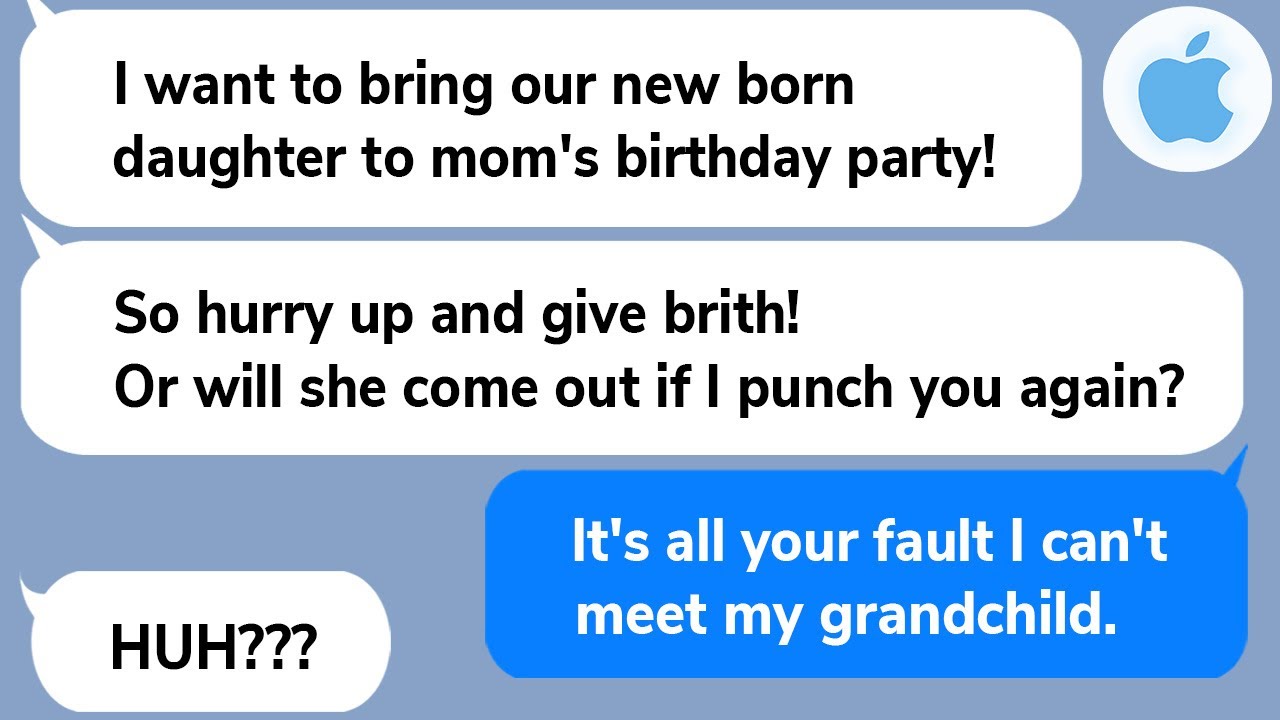 【Apple】My husband punched my belly on my baby’s due date, the result was…