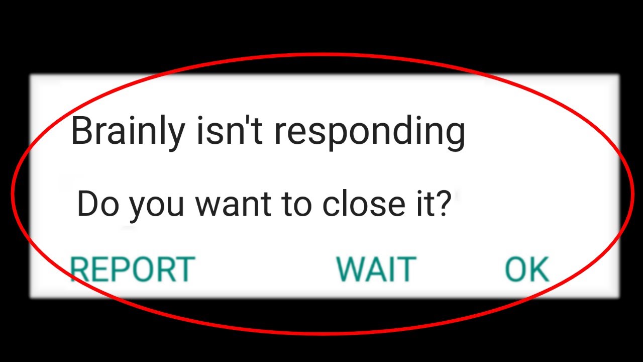 How To Fix Brainly App Isn't Responding Error Android & Ios - Fix Brainly App Not Open Problem
