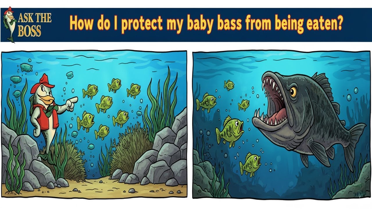🐟🛡️🐟 Выживание во время жарки окуня — спросите босса