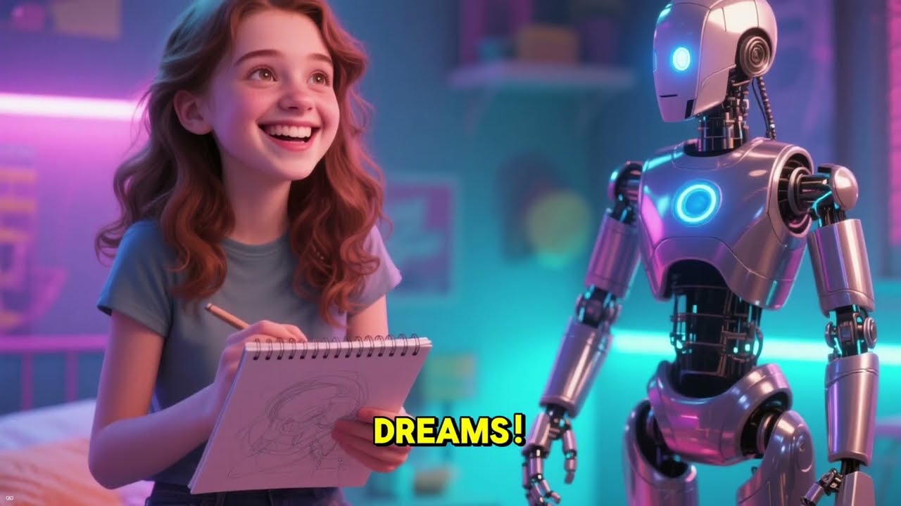 The Robot Who Wanted to Dream &ndash; A Heartwarming AI Fable About Imagination