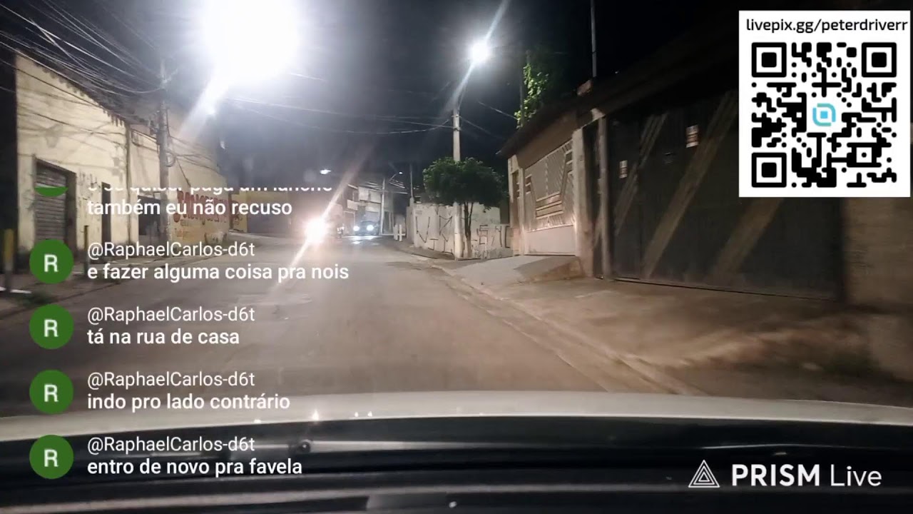 Transmissão ao vivo de Peter Driver de Goiânia rodando em SP