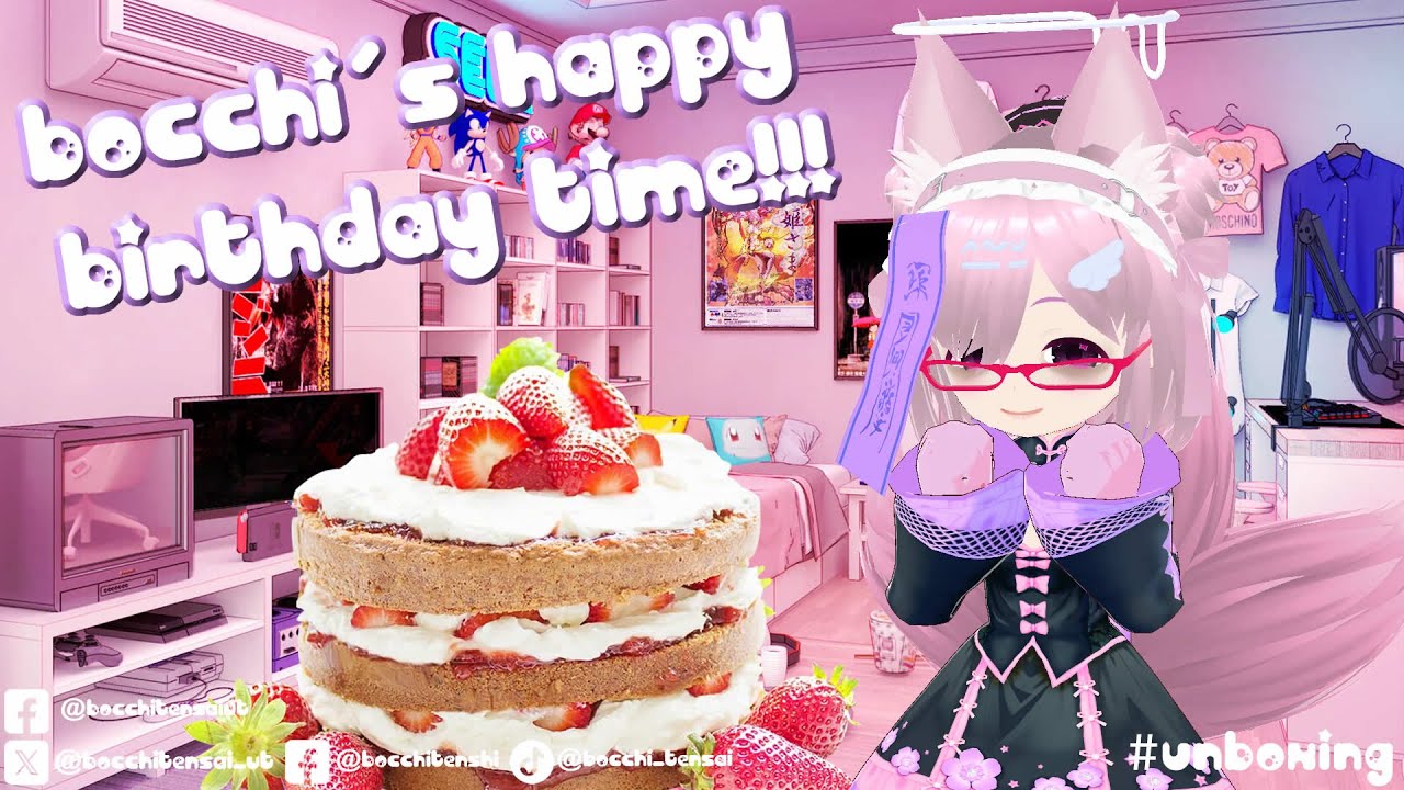 【Vtuber】 Bocchi´s Birthday Celebration Stream