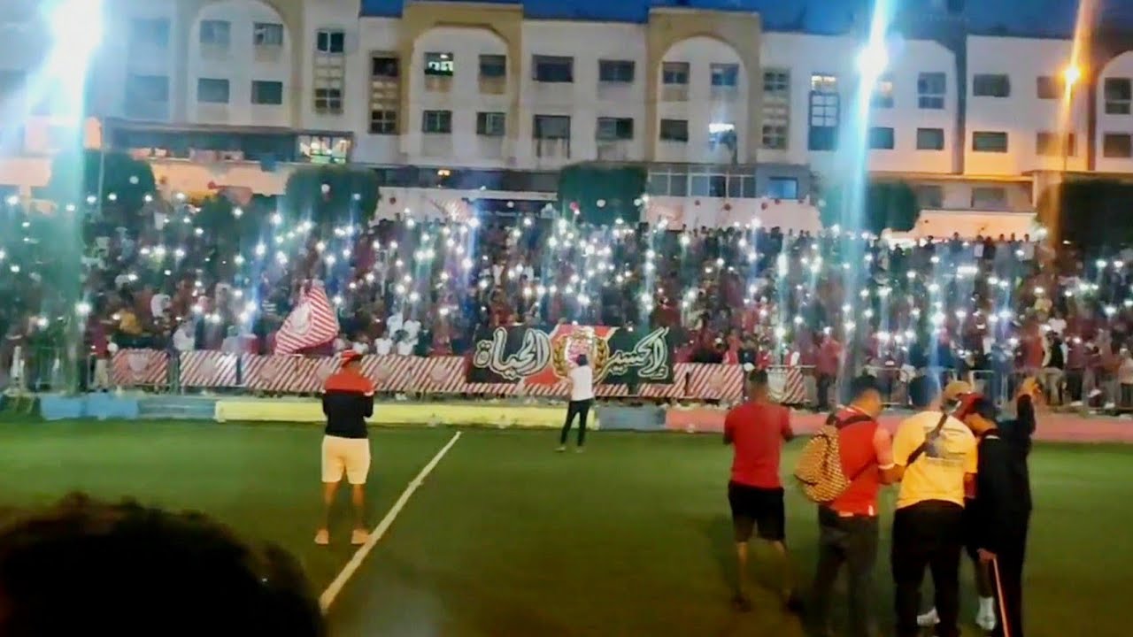 إحتفال جماهير الودادية في منطقة برنوصي حي أزهر ⚠️