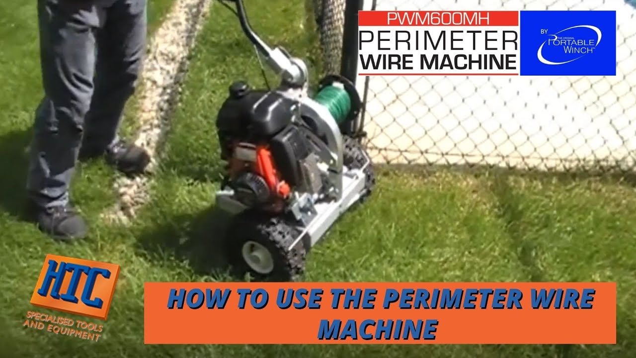 How to Use the Perimeter Wire Machine