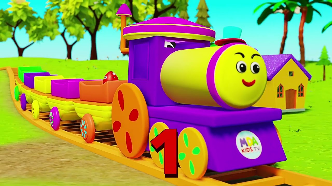 Baby Bear & Baby Penguin Train Adventure 🚂🐻🐧 | ABC Phonics Learning for Kids