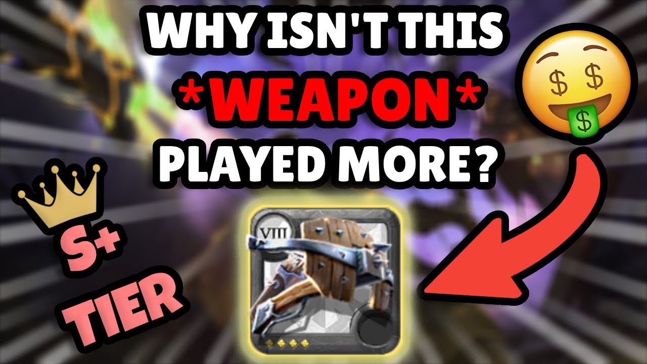 WHY ISN'T THIS WEAPON PLAYED MORE? || ALBION ONLINE (AO)